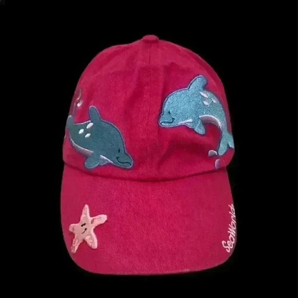 San Diego Kia Tees Sea World Dolphins Youth Medium Hat - Picture 2 of 7